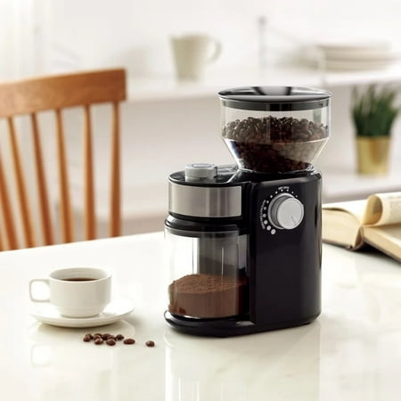 

Automatic Burr Mill，Electric Burr Coffee Grinder Adjustable Burr Mill with 16 Precise Grind Setting