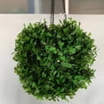 thumbnail image 4 of Lámpara De Bola De Hierba Solar Adorno De Iluminación De Fiesta Lámparas De Patio Trasero Adornos Diseño De Escena Topiary Light Hanging Adorn Para Home Bar No.1 Inevent HA025660-02, 4 of 5