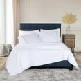 thumbnail image 2 of Superior 1000 TC Egyptian Cotton Embroidered Sheet Set, King, Platinum, 2 of 10