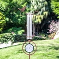 thumbnail image 5 of MUMTOP Rain Gauge Outdoor - 36 Inch Metal Bird Garden Stake with Thermometer for Lawn, Yard and Garden, 5 of 7