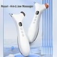 thumbnail image 2 of Rezuri- 4-in-1 Jaw Massager, Cura Pen TMJ Relief Device, Rezuri TMJ Massager, Facial Sculpting Device with Soothing Heat and Vibration, Meridian Massagers for Jaw, Face & Neck Pain, Stiffness (Black), 2 of 7