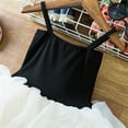 thumbnail image 4 of ZHUASHUM Baby Girls Tutu Dress Sleeveless Toddler Kids Sundress Tulle Bubble Dress Casual Party Princess Dresses White 7-8 Years, 4 of 9