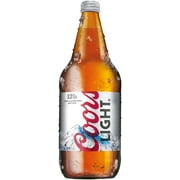 Coors Light Beer, Light Lager Beer, 32 FL OZ Bottle, 4.2% ABV