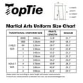 thumbnail image 2 of TOPTIE Adult Kids Karate Pants Martial Arts Pants Student Karate Gi Pants-White-Size 3, 2 of 8