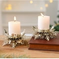 thumbnail image 4 of Classic Christmas Decorative Candle Holder Warm Festive for Home Party Winter Holiday Table Decor, 4 of 4