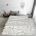 thumbnail image 5 of Salouo Funny Chicken Print Bed Blankets,Flannel Blanket Comfortable Air Conditioning Blanket Lightweight Blanket for Sofa Bed Travel & Couch -60"x50", 5 of 8