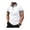 White, variant on Men's Short Sleeve Polo Shirt Classic Collar Contrast Trim Vintage Pattern Solid Color Casual Sports Summer Spring Outdoor Leisure Daily Wear
