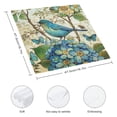 thumbnail image 3 of WYYP Flowers Butterflies Polyester Dinner Napkin for Dining Table Kitchen Party Housewarming Farmhouse Decor 2 PCS, 3 of 7