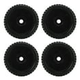 thumbnail image 1 of 1/8 RC Wheel, RC Rubber Tire Direct Replacement Plastic Hub  for Car Black,Red,White, 1 of 7