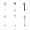 thumbnail image 3 of Billuyoard Lámparas de reloj de plataforma, diseño de poste de luz en miniatura DIY, luces de calle de poste ligero, decoraciones de paisaje de bonsái Artesanía Tipo9 Billuyoard HA064507-09, 3 of 6
