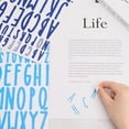 thumbnail image 3 of HAOAN 24Sheets 400pcs Large Letter & Number Stickers 2.5 Inch Self Adhesive Letters Stickers Big Font Stickers, 3 of 5