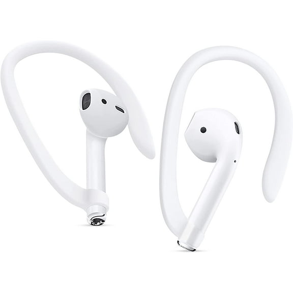 - AirPod Holder for Ears AirPod Accessories Compatible with AirPods 3, 2, 1, Pro, Pro 2, AirPods Ear Hook AirPod Ear Grip Earbud Hooks (White)