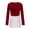 Wine, variant on Edvintorg Breastfeeding Shirts for Women Maternity Nursing Clothing Fashion Patchwork Printed Long Sleeve Casual Pregnant Clothes