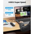 thumbnail image 2 of Carcasa SSD ORICO M.2 NVMe SATA Adaptador USB C 3.2 Gen 2, 2 of 8