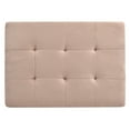 thumbnail image 4 of Malone Mocha Tufted Ottoman, 4 of 5