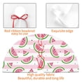 thumbnail image 4 of Yiaed Watermelon Print Christmas Tree Skirt , Tree SkirtsTree Mat for Christmas Winter Holiday Indoor Decorations-48", 4 of 7