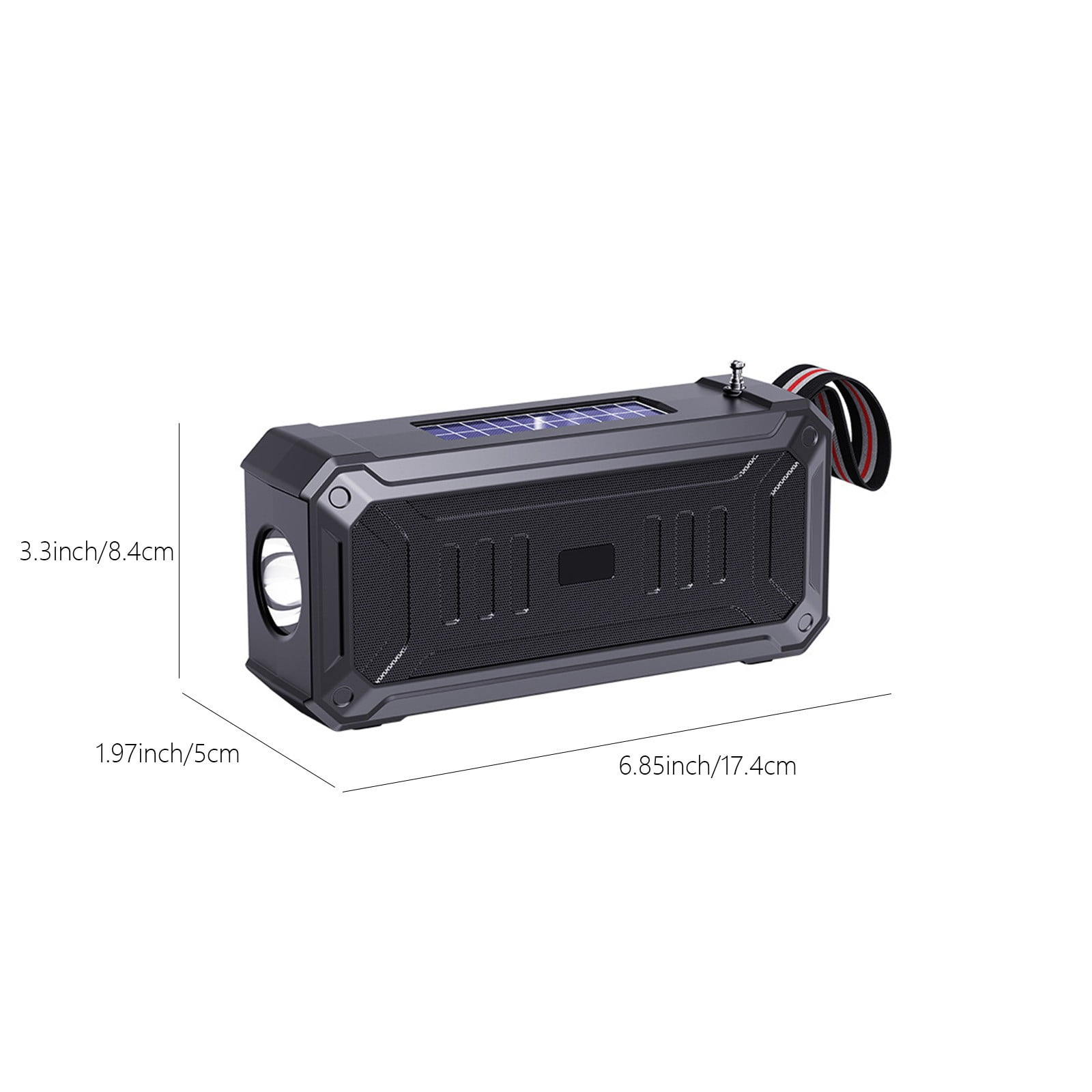 New Solar Wireless Bluetooth Speaker Portable Outdoor Travel