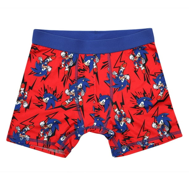 Youth Boys Sonic The Hedgehog Boxer Brief Underwear 5-pack