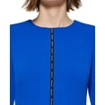 thumbnail image 3 of Calvin Klein Women's Blue Logo-Taped Sheath Dress, 3 of 4