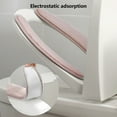 thumbnail image 5 of Fwttom Toilet Seat Covers, Thickened Toilet Seat Pad Two Piece Adhesive Rainproof Toilet Seat Cover Washable Toilet Seat Pad Reusable Toilet Cover for Home Decor, 5 of 6
