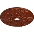thumbnail image 3 of Ekena Millwork 18"OD x 3 1/2"ID x 1 3/8"P Norwich Ceiling Medallion (Fits Canopies up to 4 1/2"), Hand-Painted Firebrick, 3 of 6