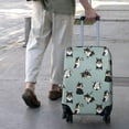 thumbnail image 3 of Black Corgi Luggage Cover Fashion Suitcase Cover Baggage Covers Fit 25-28 Inch Luggage (Go Travel), 3 of 5