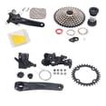 thumbnail image 1 of Bike Speed Cassette, 9 Speed Groupset 11 To 40T Bike Speed Cassette Crank  Lever Rear Derailleur Chain Set, 1 of 8
