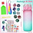 thumbnail image 5 of Gifts for 5 6 7 8 9 Year Old Girls: Arts and Crafts for Kids Age 5-10 Decorate Water Bottle Toys Girls Birthday Presents Age 4-12 Mermaid Toy for 6-8-10 Years Craft Sets with Glitter Gem Stickers Art, 5 of 7