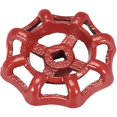 thumbnail image 1 of Manija metálica para grifo exterior, volante de hierro fundido, 58 mm, 1 of 8