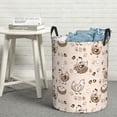 thumbnail image 6 of Fuzoiu Chicken With Floral Print Circular Hamper,Laundry Basket with Handle,Collapsible Laundry,Dirty Clothes Storage Basket,for Bedroom Bathroom Dorm Living Room-Medium, 6 of 6