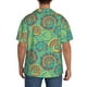 thumbnail image 3 of Balery Colourful Tie Dye Camisa Casual de Manga Corta con Botones para Hombre, Texturizada, Estilo Cubano, para Playa, Verano-4X-Large, 3 of 5