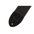 thumbnail image 2 of Fender® Cotton &amp;amp; Leather Strap, Black, 2 of 2