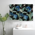 thumbnail image 2 of Nawy Blue Flowers Towel Set of 2 for Kitchen, Bathroom, Spa - Ultrafine Fibers 27.5 x 16 inch 27.5*16in, 2 of 6
