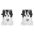 thumbnail image 1 of 2X Base de Machine de Coupe-Bordure, Accessoires de Base de Machine de Coupe-Bordure Électrique, Base de Routeur Plongeant, 1 of 1