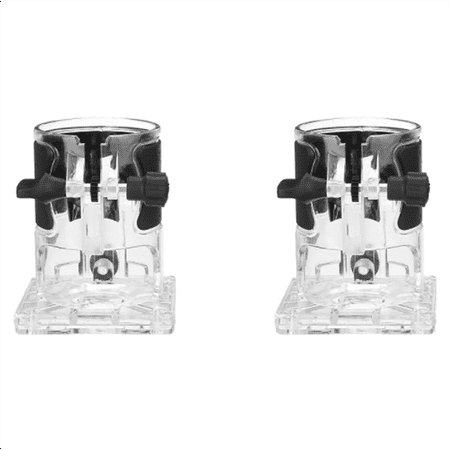 

2X Trimmer Machine Base Woodworking Cutter Electric Trimmer Machine Base Power Tool Accessories Plunge Router Base