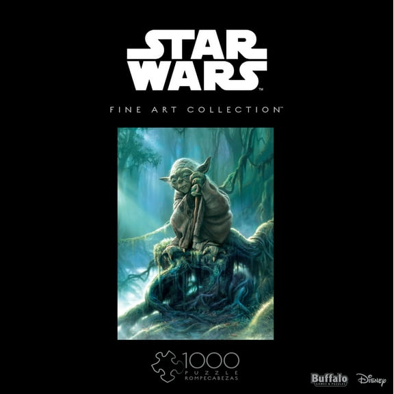 Buffalo Games Star Wars Fine Art Collection Yoda 1000 Pieces Jigsaw Puzzle