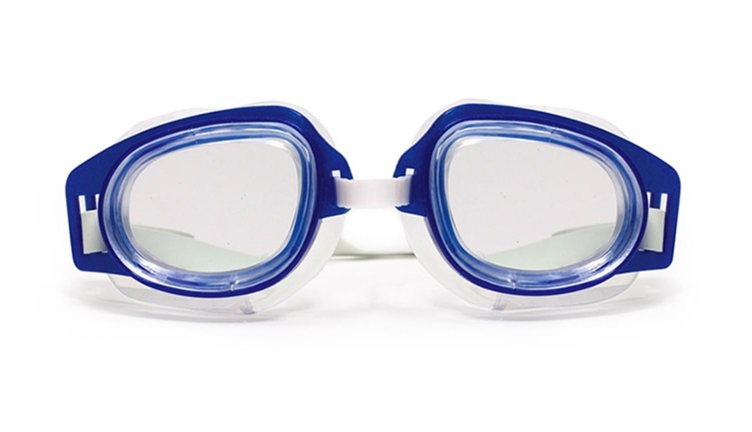 Deluxe Recreational Blue Adjustable Swimming Pool Goggles by Swim Central