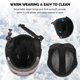 thumbnail image 4 of Snowboard Mujeres Hombres de Nieve Casco de Nieve Con Casco de Snowboard de Oreja Desmontable Con Correa fija de Seguridad para Esquí de Esquí., 4 of 7