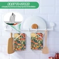thumbnail image 4 of Yayeee Pot Holders Kitchen Heat Resistant with Pocket 7"x9.8" Cotton Oven Cooking Hot Pads, Floral Mushroom, 4 of 7