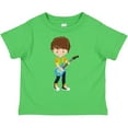 thumbnail image 3 of Inktastic Rock Boy, Brown Hair, Guitar Player, Band, Music Boys Toddler T-Shirt, 3 of 5