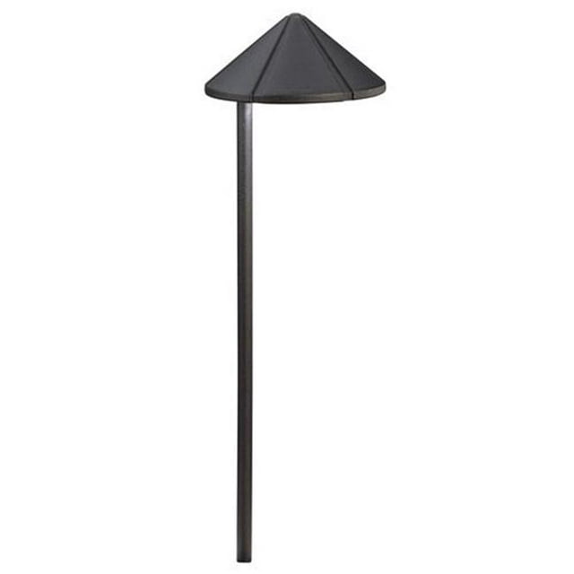 Kichler Lighting 15815BKT30R 3000K LED Side Mount Path Light, Textured Black