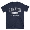 thumbnail image 1 of Hampton Virginia Classic Established Men's Cotton T-Shirt, 1 of 1