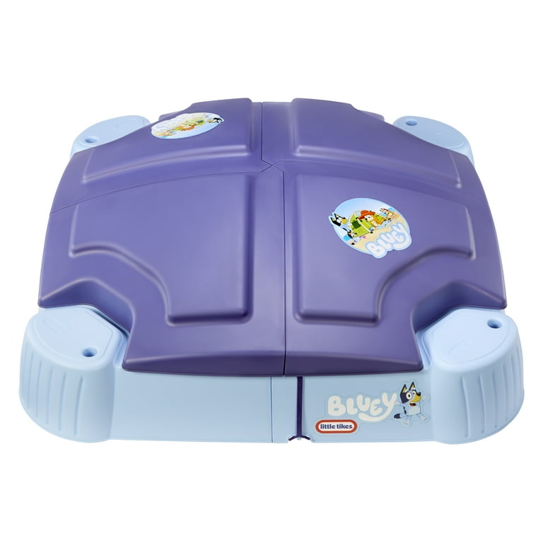 Little Tikes Bluey Beach Day Sandbox with 6 Accessories - Walmart.com