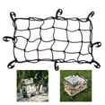 thumbnail image 4 of Mosiee Utility Wagon Net Cargo 8 Hooks Black Collapsible Folding Trolley Cart, 4 of 8