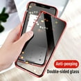 thumbnail image 2 of Brand Clearance! Anti-Peeping  Case Clear Double Sided Tempered Glass Privacy Magnetic CaseMetal Bumper Cover 360 Full Protective Phone Screen Protector For  X XS MAX XR Cases, 2 of 6
