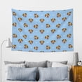 thumbnail image 5 of Xecao Terrier Print Tapestry, Wall Hanging Room Funny Decor, Backdrop Room Decor for Bedroom Living Room dormitory, 5 of 8