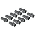 thumbnail image 1 of Unique Bargains UPVC Reducer Pipe Fitting 20mm OD 17mm Barbed, 10 Pack Straight Coupling Adapter Connector, Grey, 1 of 5