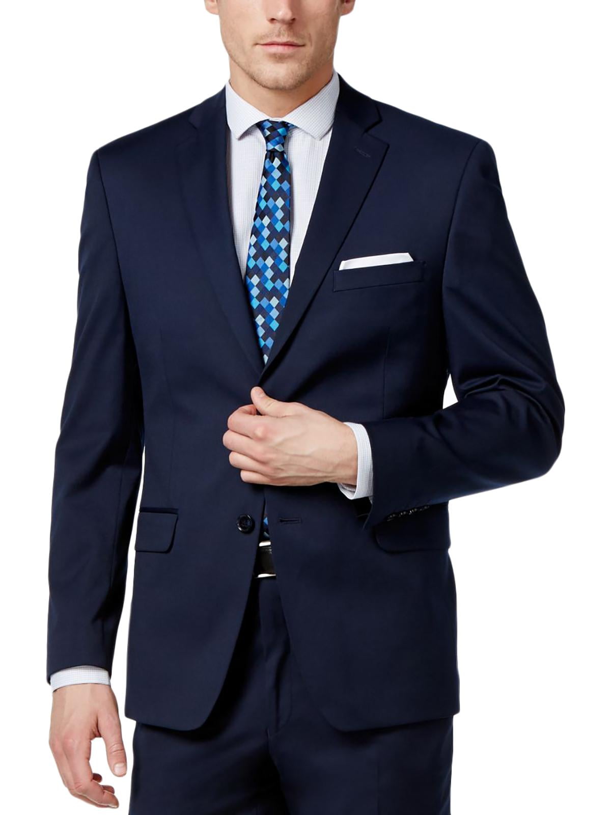 Alfani Mens Slim Fit Notch Lapel Two 