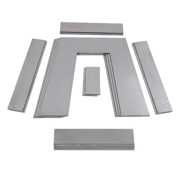 Fit For Truck Weld on Under Bed Frame 10" Tall Step C Notch Kit 2" Wide