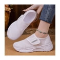 thumbnail image 3 of Breathable Mesh Slip-On Casual Sneakers – Lightweight Fashion Shoes Anti-Slip Women's Walking Shoes Breathable and Adjustable Women Sneakers, 3 of 10
